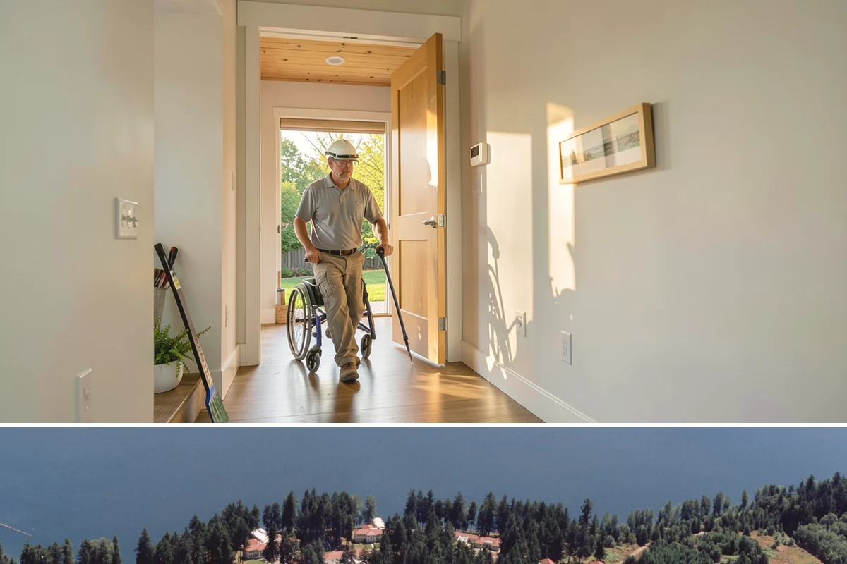 Wheelchair Ramp Construction in Lakewood, Pierce County, WA - Ramps can be built year-round, though drier late-spring and summer windows speed up concrete footing cures and finishing.