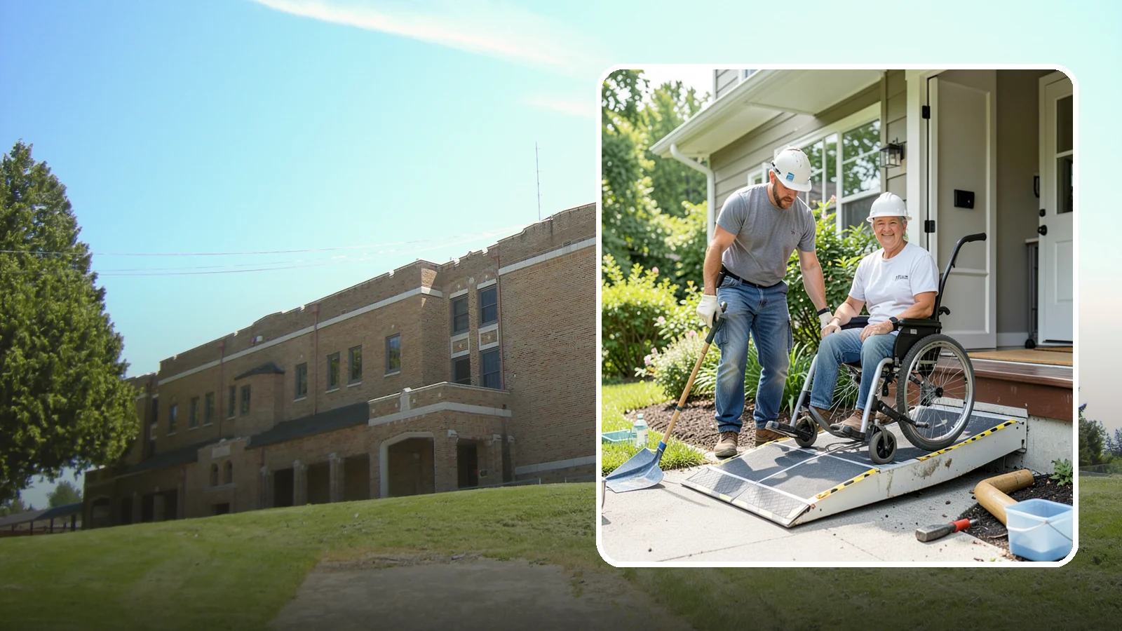 Wheelchair Ramp Construction in Maple Valley, King County, WA - We design and build code-compliant wheelchair ramps that make Western Washington homes safely reachable in any weather.