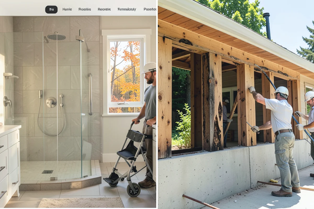 Wheelchair Ramp Construction in Medina, King County, WA - We measure entry height, evaluate the approach, and confirm permit needs