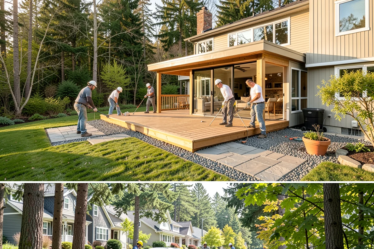 Wheelchair Ramp Construction in Normandy Park, King County, WA - Ramps can be built year-round, though drier late-spring and summer windows speed up concrete footing cures and finishing.