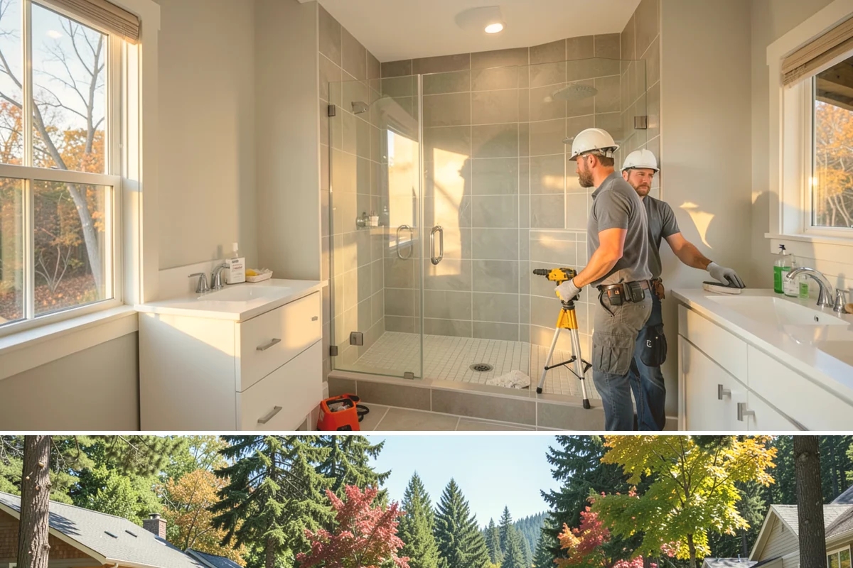 Wheelchair Ramp Construction in Orting, Pierce County, WA - Ramps can be built year-round, though drier late-spring and summer windows speed up concrete footing cures and finishing.