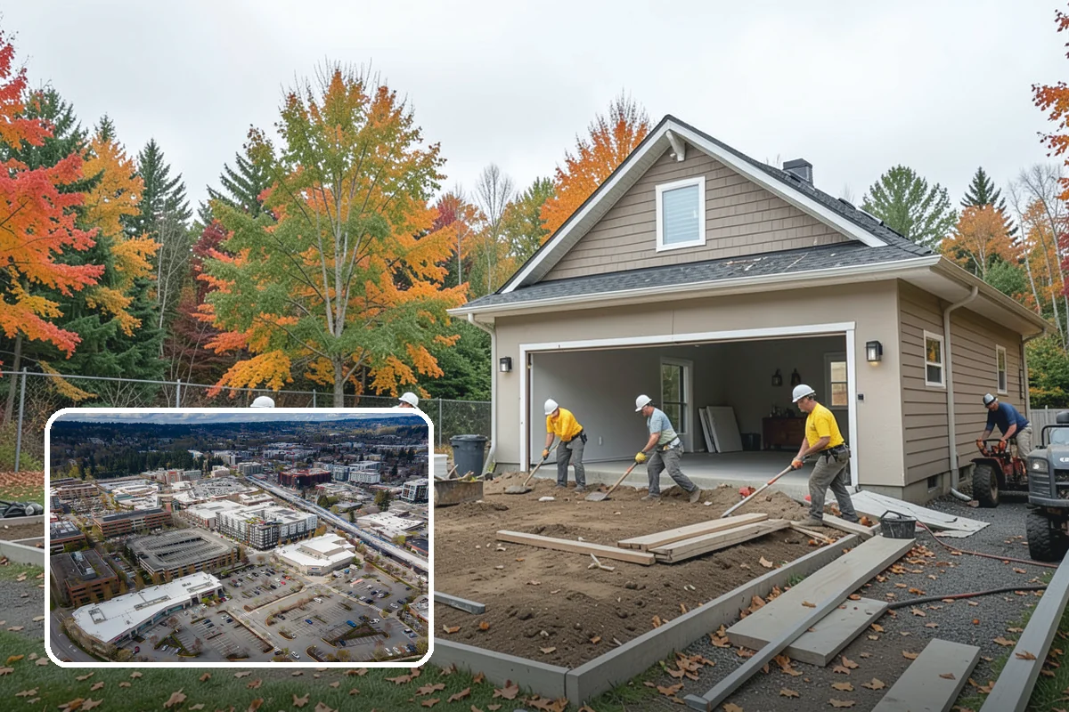 Wheelchair Ramp Construction in Redmond, King County, WA - Meets ADA and Washington accessibility slope standards for safe daily use