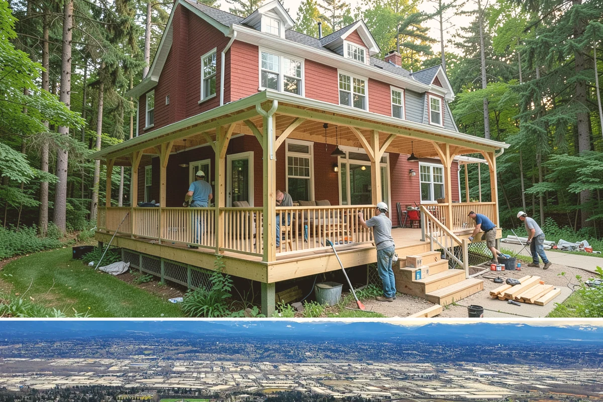 Wheelchair Ramp Construction in SeaTac, King County, WA - Ramps can be built year-round, though drier late-spring and summer windows speed up concrete footing cures and finishing.