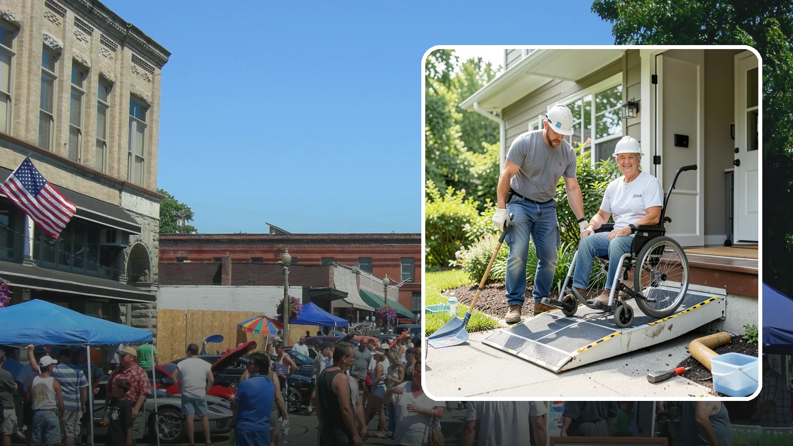 Wheelchair Ramp Construction in Snohomish, Snohomish County, WA - We design and build code-compliant wheelchair ramps that make Western Washington homes safely reachable in any weather.