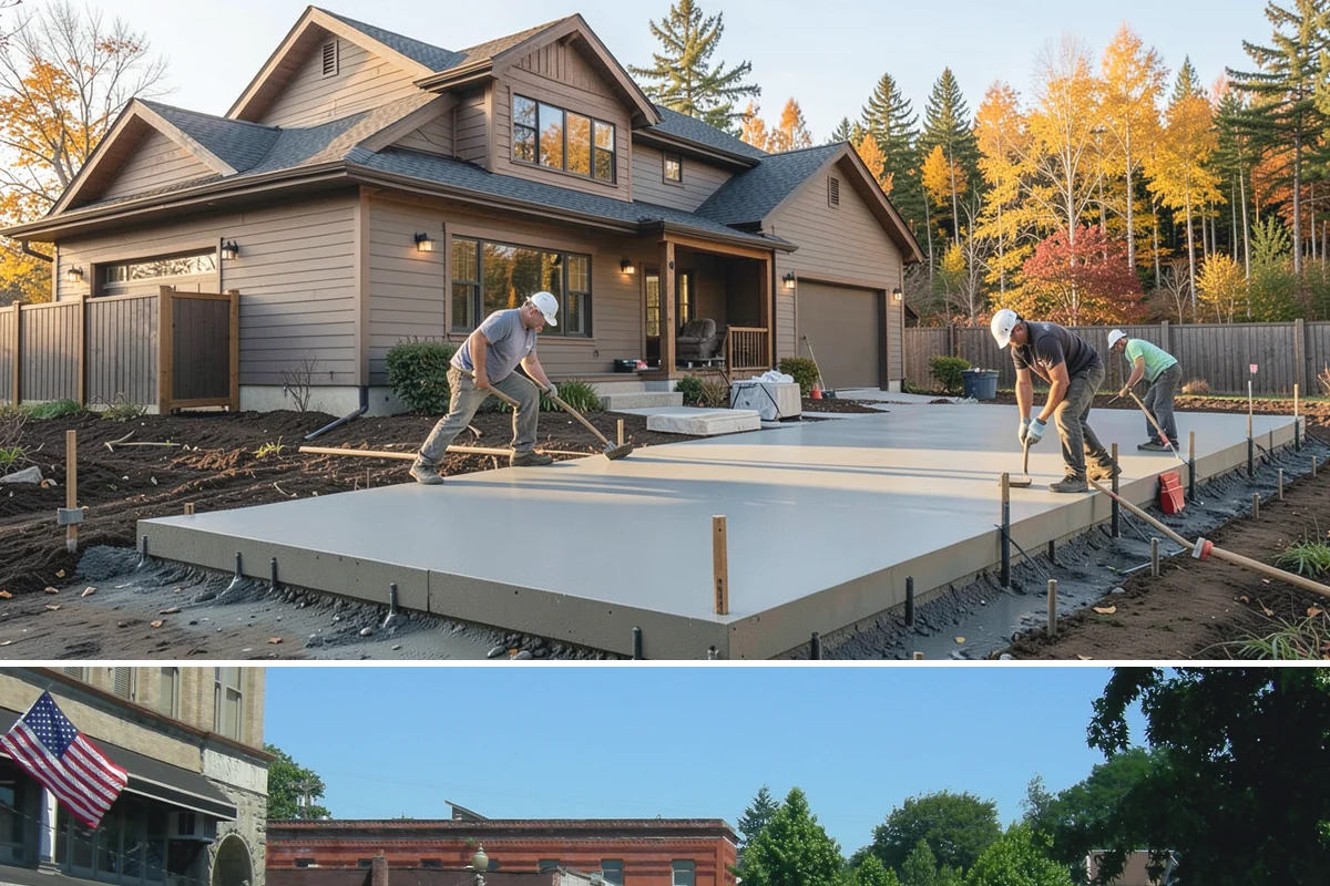 Wheelchair Ramp Construction in Snohomish, Snohomish County, WA - Ramps can be built year-round, though drier late-spring and summer windows speed up concrete footing cures and finishing.