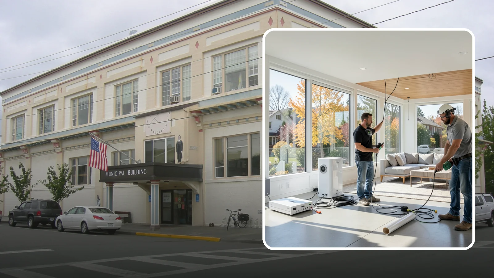 Whole-Home Audio Installation in Anacortes, Skagit County, WA - We install whole-home audio that streams music seamlessly to any room, indoors or on the covered patio.