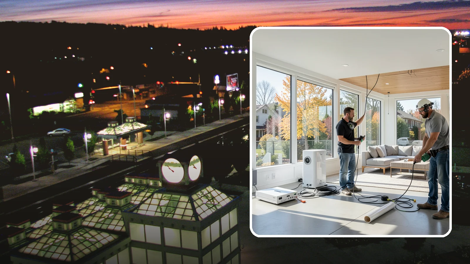 Whole-Home Audio Installation in Auburn, King County, WA - We install whole-home audio that streams music seamlessly to any room, indoors or on the covered patio.
