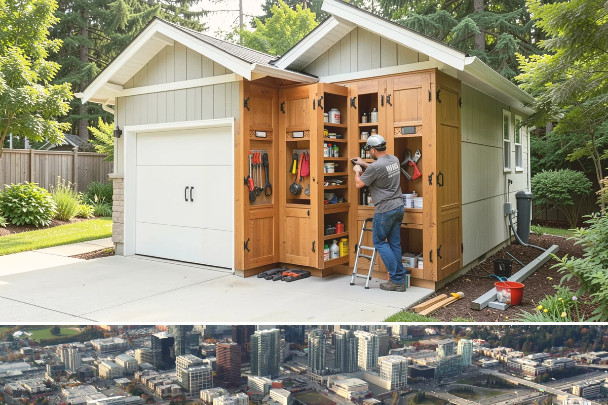 Whole-Home Audio Installation in Bellevue, King County, WA - Whole-home audio is best installed during a remodel or as an indoor project through the wet PNW season.