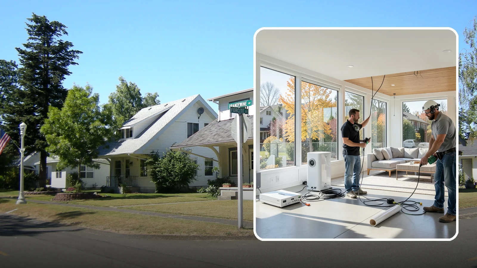 Whole-Home Audio Installation in DuPont, Pierce County, WA - We install whole-home audio that streams music seamlessly to any room, indoors or on the covered patio.