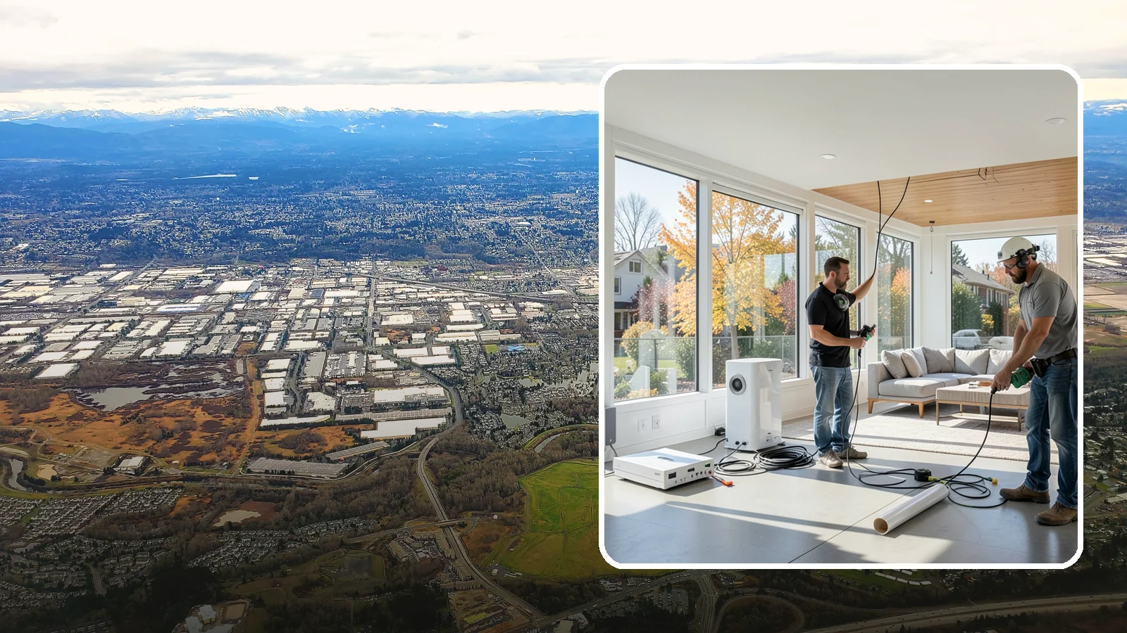Whole-Home Audio Installation in Kent, King County, WA - We install whole-home audio that streams music seamlessly to any room, indoors or on the covered patio.