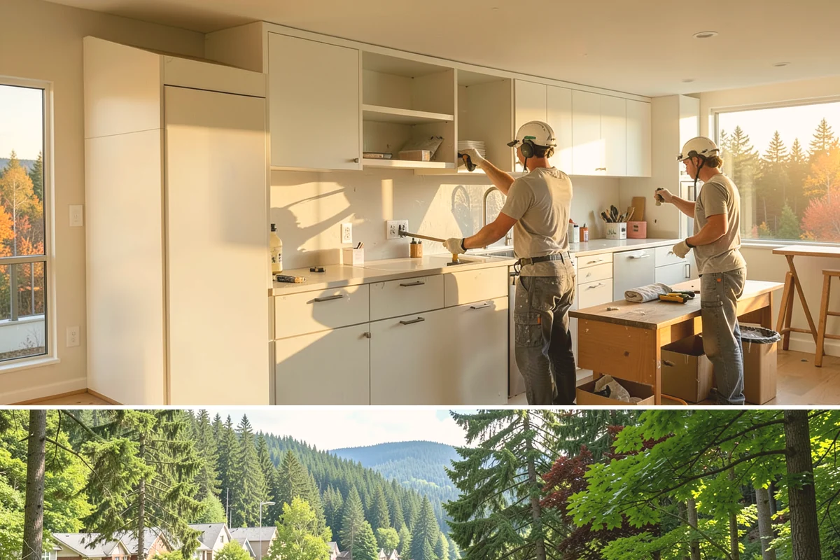 Whole-Home Audio Installation in Lake Forest Park, King County, WA - Whole-home audio is best installed during a remodel or as an indoor project through the wet PNW season.