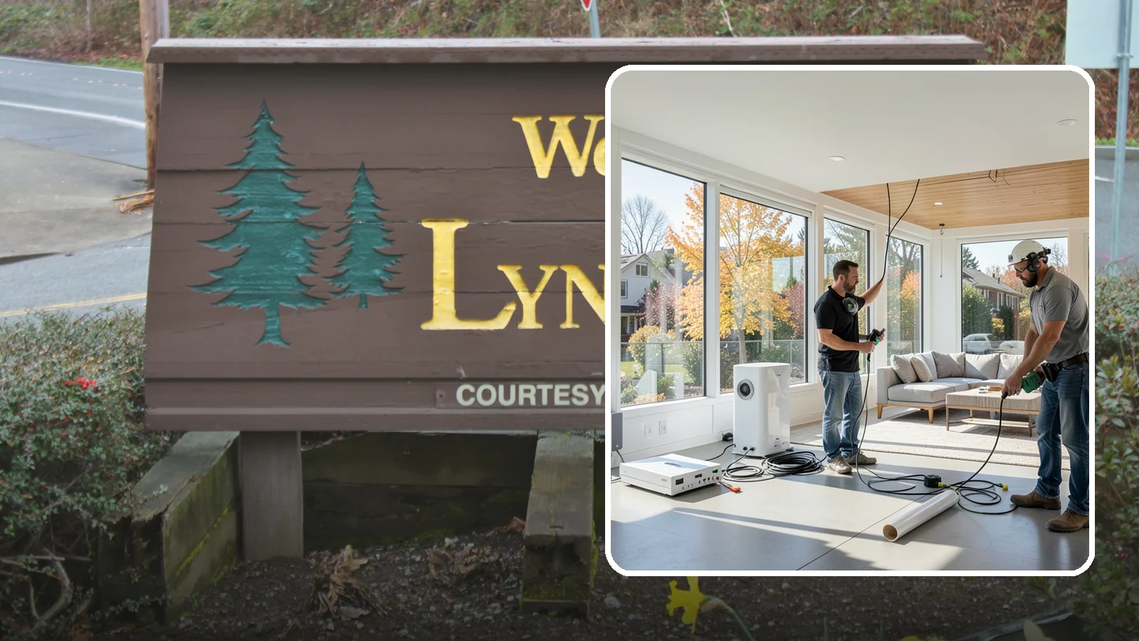 Whole-Home Audio Installation in Lynnwood, Snohomish County, WA - We install whole-home audio that streams music seamlessly to any room, indoors or on the covered patio.