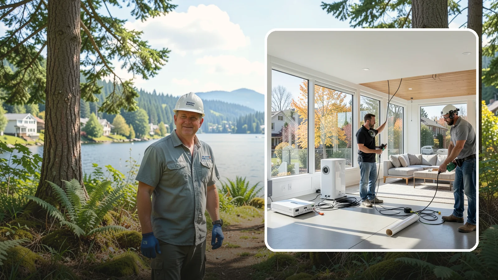 Whole-Home Audio Installation in Milton, King County, WA - We install whole-home audio that streams music seamlessly to any room, indoors or on the covered patio.