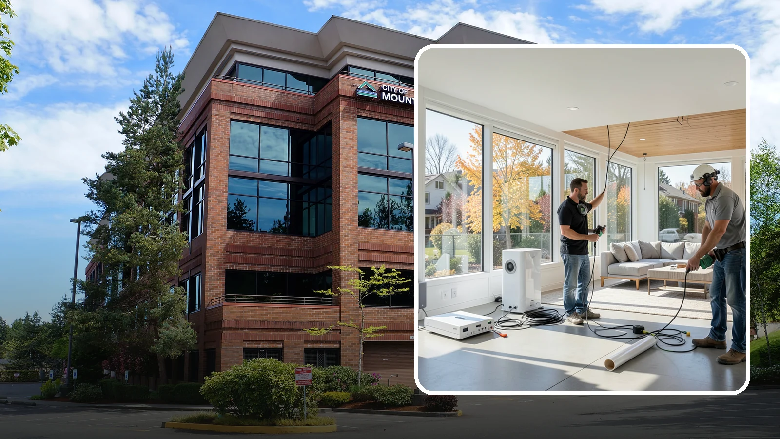 Whole-Home Audio Installation in Mountlake Terrace, Snohomish County, WA - We install whole-home audio that streams music seamlessly to any room, indoors or on the covered patio.