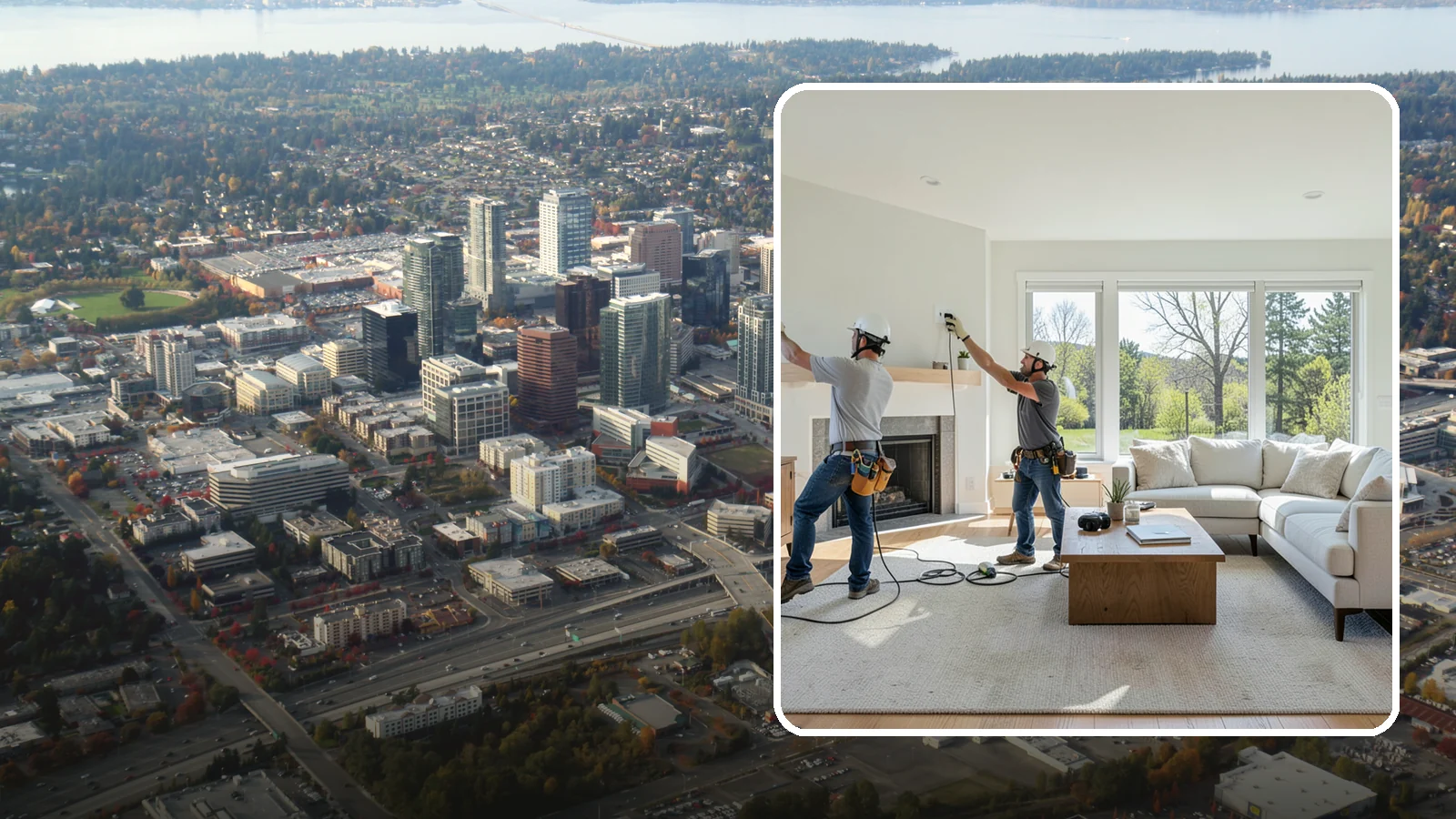 Whole-Home WiFi Installation in Bellevue, King County, WA - We install whole-home WiFi systems that deliver strong, reliable coverage in every corner of your house.