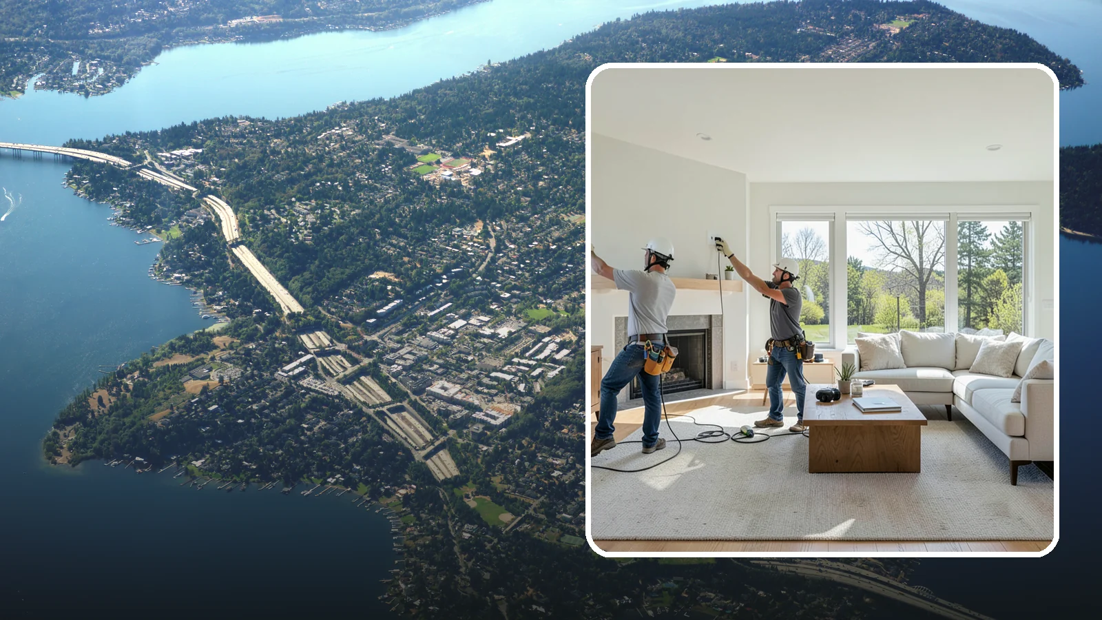 Whole-Home WiFi Installation in Mercer Island, King County, WA - We install whole-home WiFi systems that deliver strong, reliable coverage in every corner of your house.