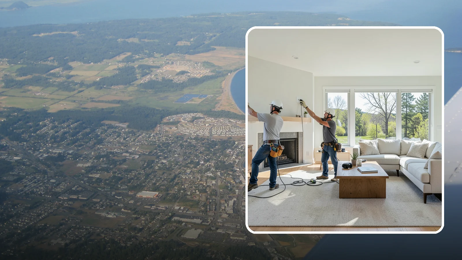 Whole-Home WiFi Installation in Oak Harbor, Island County, WA - We install whole-home WiFi systems that deliver strong, reliable coverage in every corner of your house.