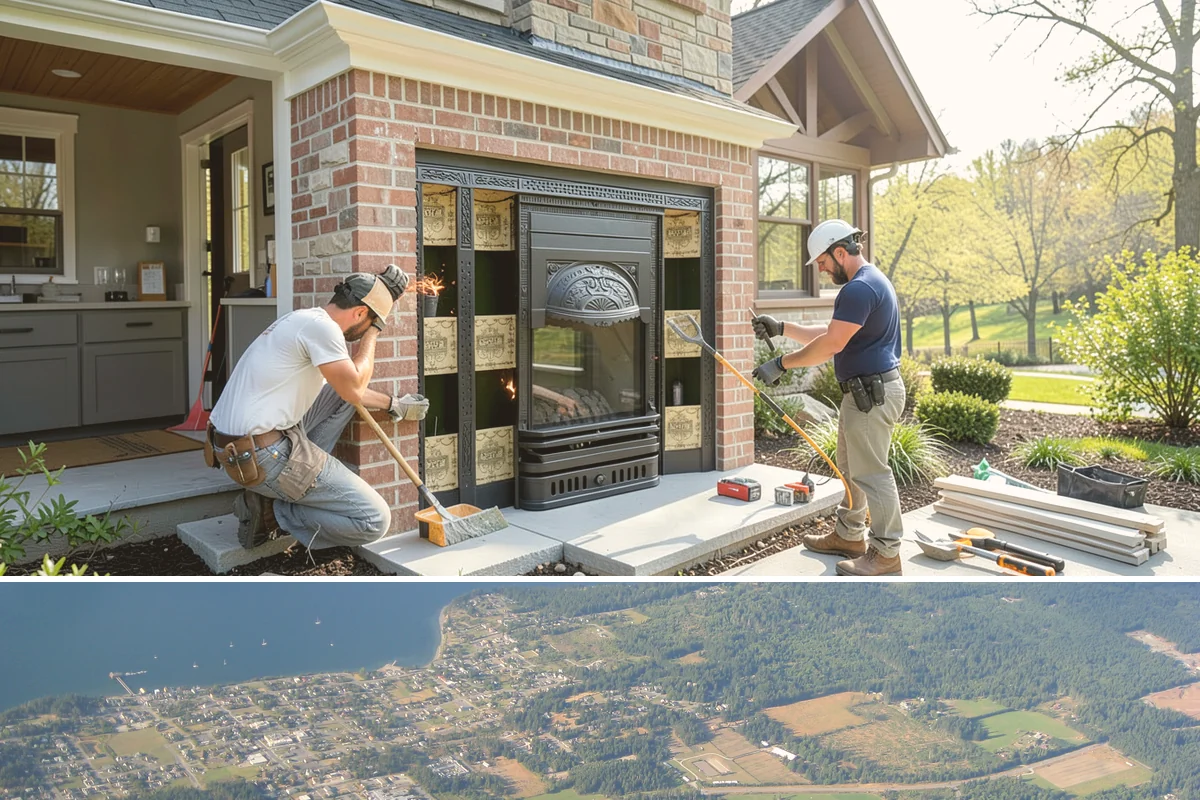 Whole-House Fan Installation in Coupeville, Island County, WA - Late spring is the ideal time to install so the fan is ready for summer heat.