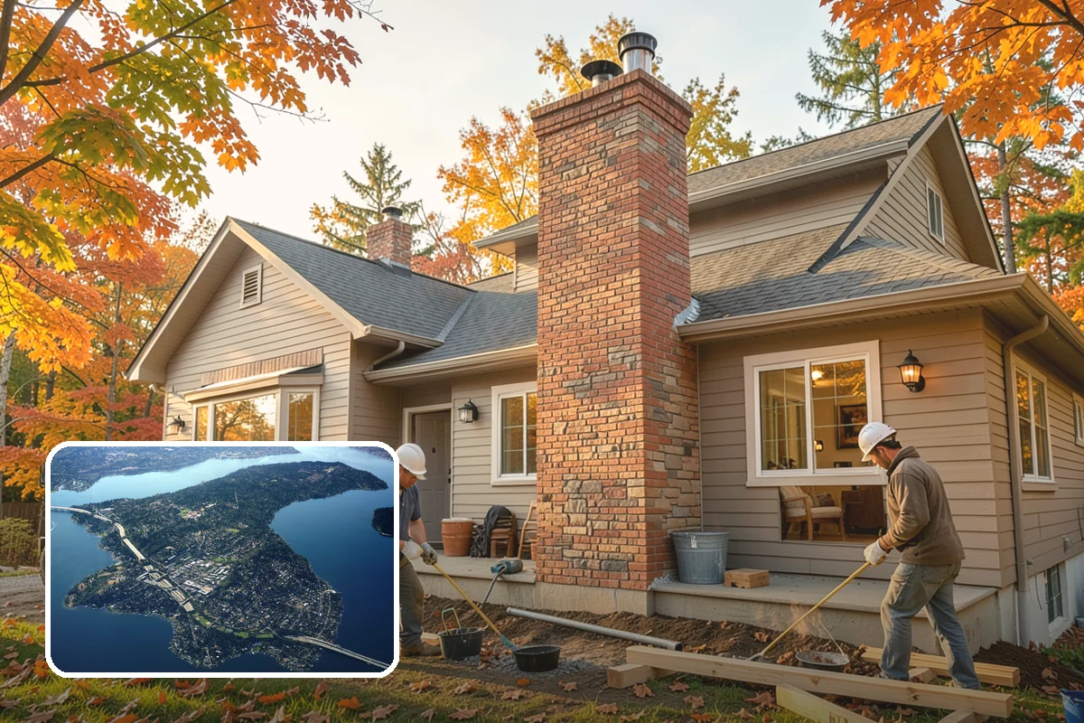 Whole-House Fan Installation in Mercer Island, King County, WA - Cools the home quickly on warm evenings