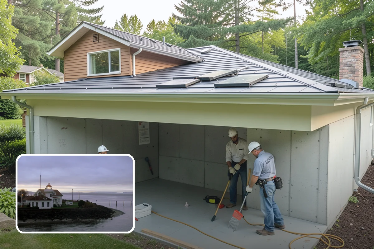Whole-House Fan Installation in Mukilteo, Snohomish County, WA - Cools the home quickly on warm evenings