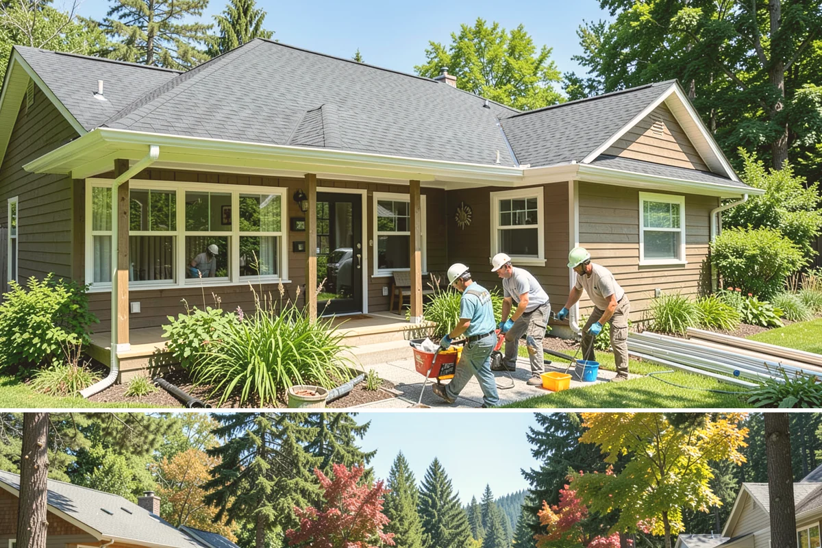 Whole-House Fan Installation in Orting, Pierce County, WA - Late spring is the ideal time to install so the fan is ready for summer heat.