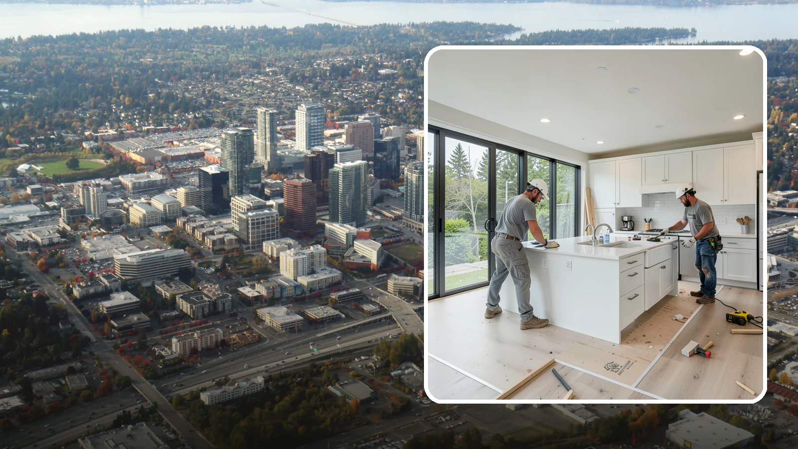 Whole House Remodel in Bellevue, King County, WA - A top-to-bottom whole house remodel that reimagines your entire Western Washington home in one coordinated project.