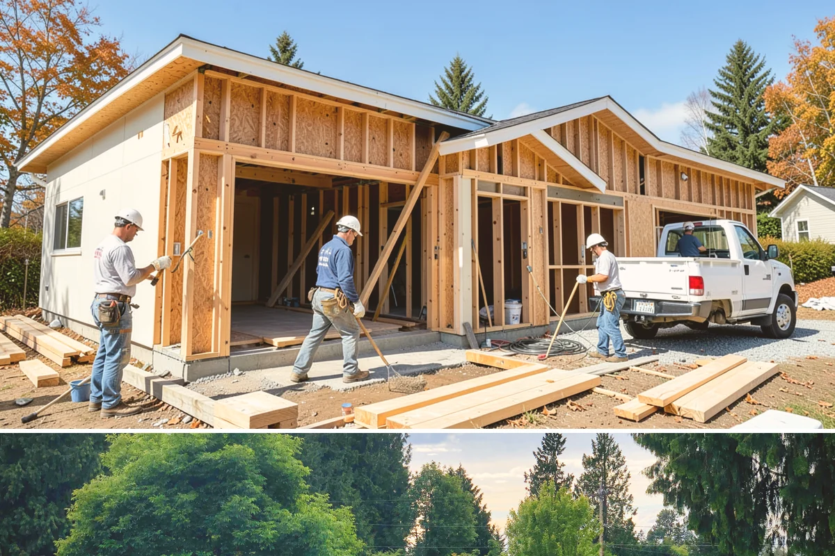 Whole House Remodel in Bonney Lake, Pierce County, WA - Whole-house remodels often begin in late fall so the bulk of interior work carries households comfortably through the wet Puget...