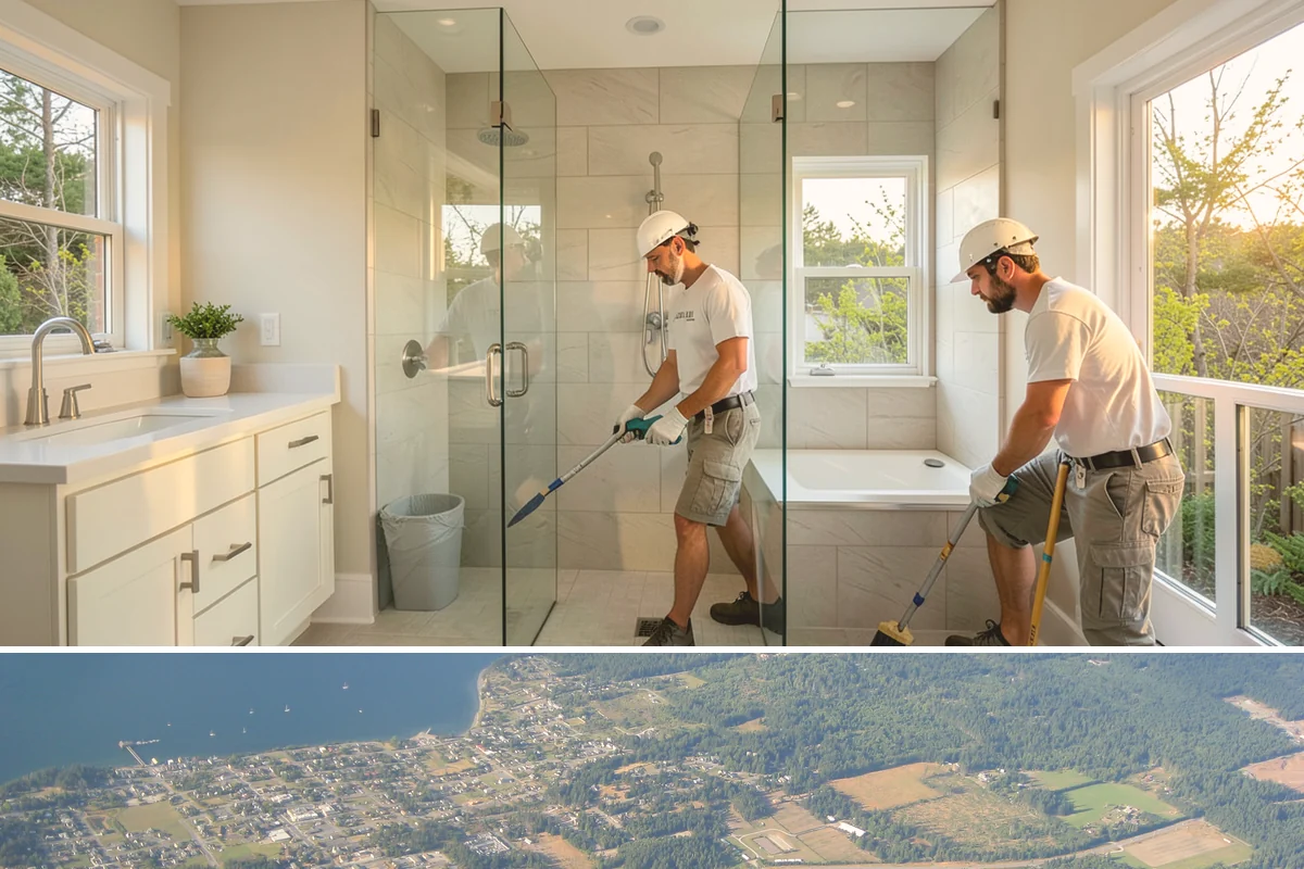Whole House Remodel in Coupeville, Island County, WA - Whole-house remodels often begin in late fall so the bulk of interior work carries households comfortably through the wet Puget...