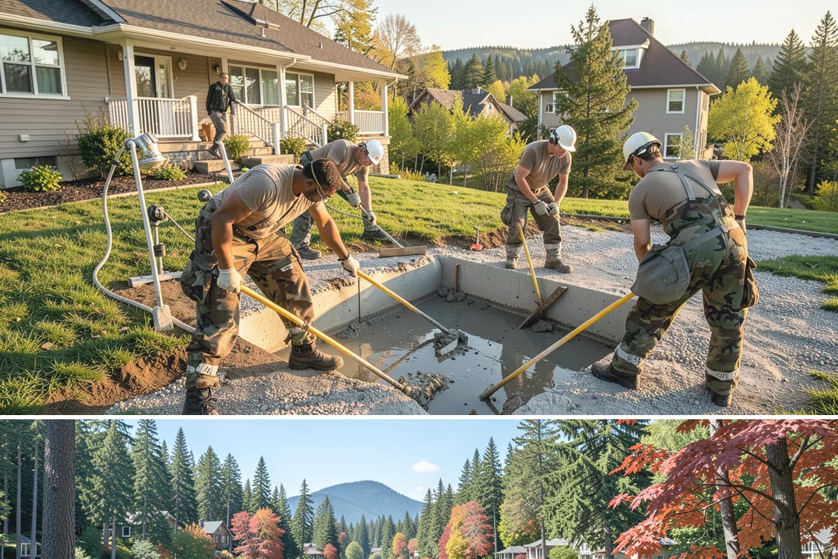 Whole House Remodel in Covington, King County, WA - Whole-house remodels often begin in late fall so the bulk of interior work carries households comfortably through the wet Puget...