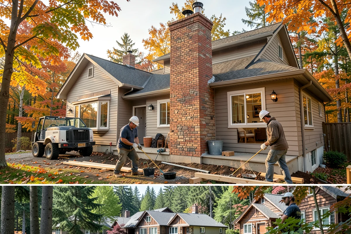 Whole House Remodel in Edgewood, Pierce County, WA - Whole-house remodels often begin in late fall so the bulk of interior work carries households comfortably through the wet Puget...
