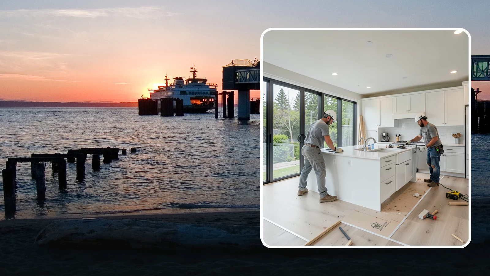 Whole House Remodel in Edmonds, Snohomish County, WA - A top-to-bottom whole house remodel that reimagines your entire Western Washington home in one coordinated project.