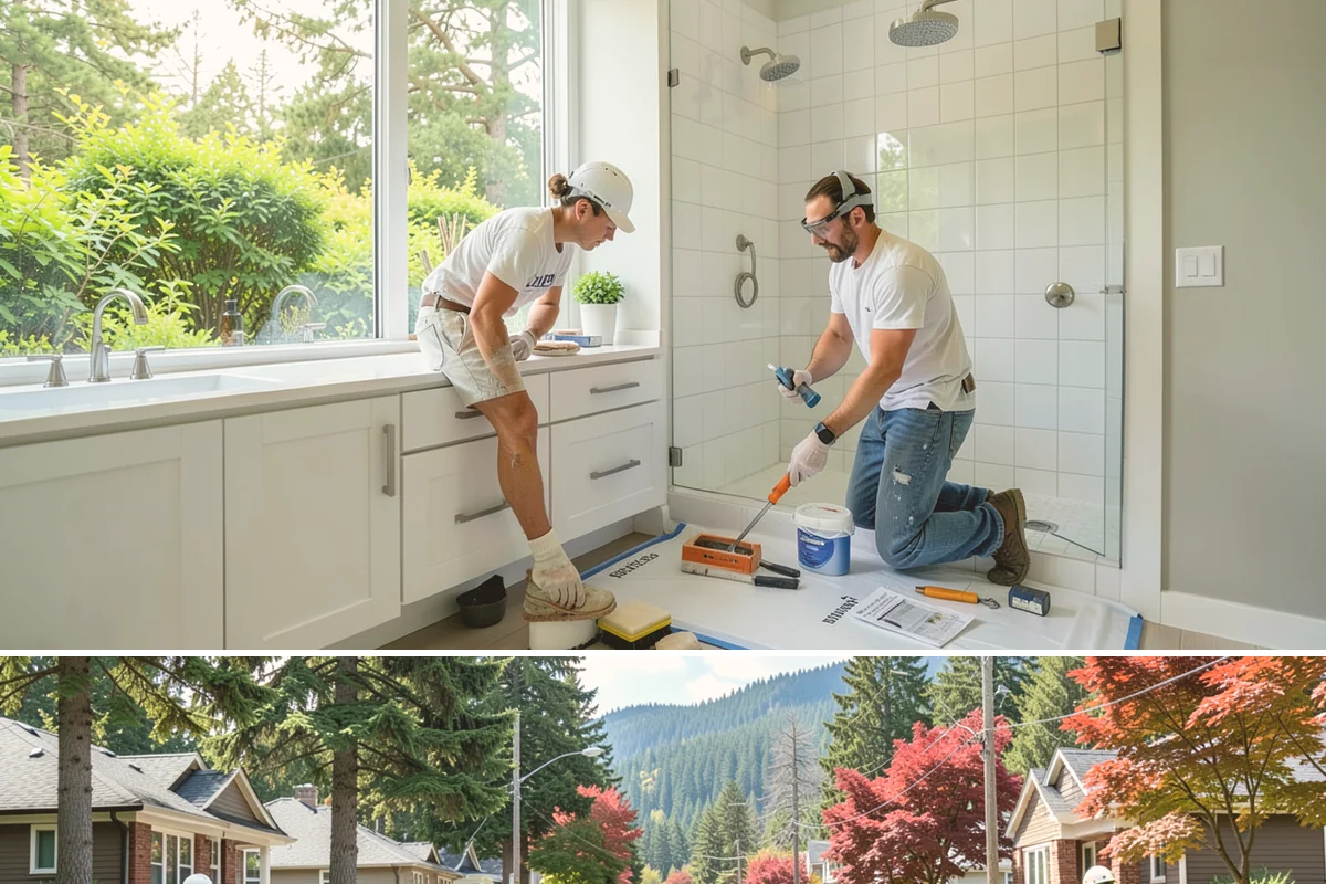Whole House Remodel in Hunts Point, King County, WA - Whole-house remodels often begin in late fall so the bulk of interior work carries households comfortably through the wet Puget...