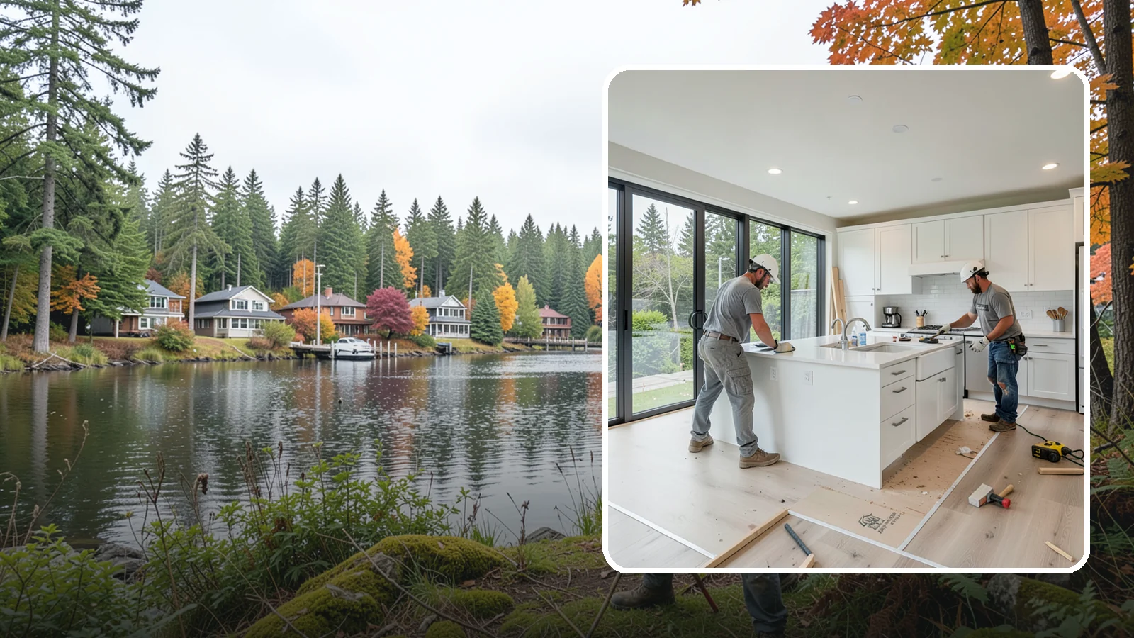 Whole House Remodel in La Conner, Skagit County, WA - A top-to-bottom whole house remodel that reimagines your entire Western Washington home in one coordinated project.