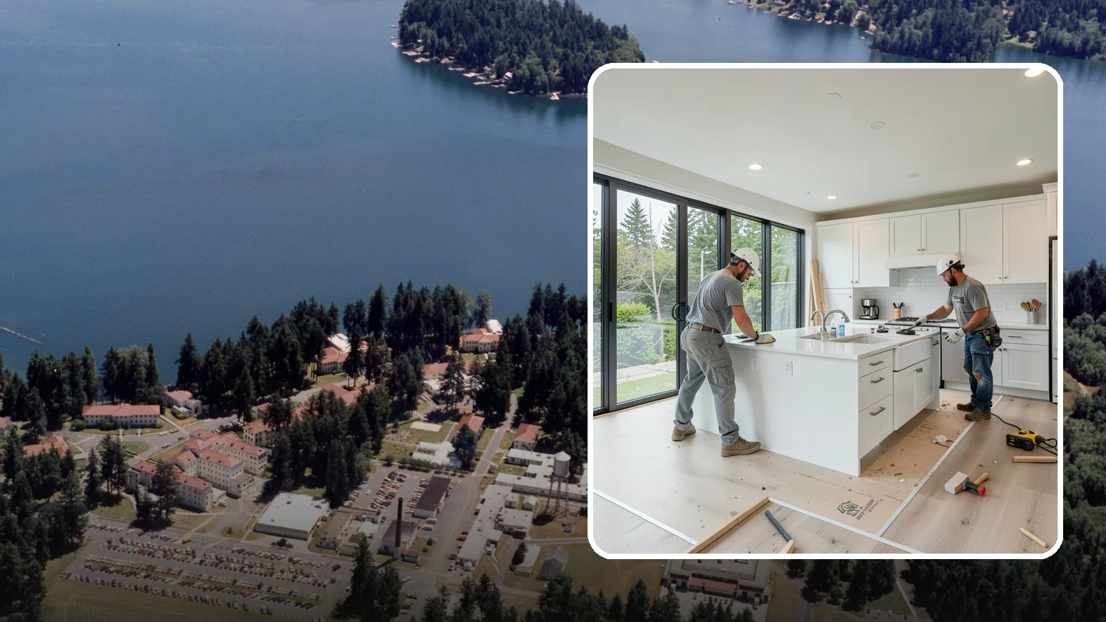 Whole House Remodel in Lakewood, Pierce County, WA - A top-to-bottom whole house remodel that reimagines your entire Western Washington home in one coordinated project.