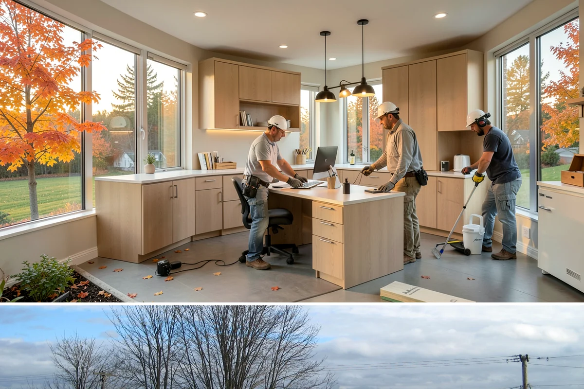 Whole House Remodel in Langley, Island County, WA - Whole-house remodels often begin in late fall so the bulk of interior work carries households comfortably through the wet Puget...