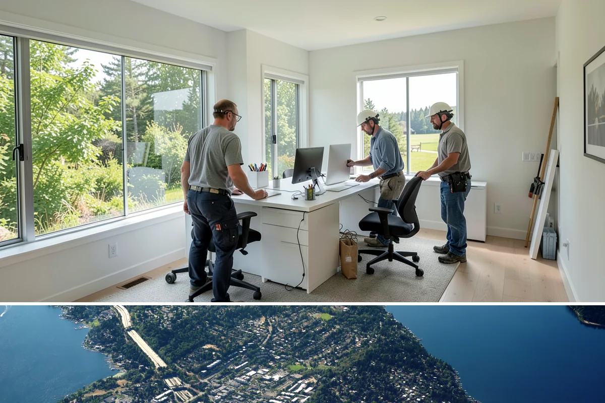 Whole House Remodel in Mercer Island, King County, WA - Whole-house remodels often begin in late fall so the bulk of interior work carries households comfortably through the wet Puget...