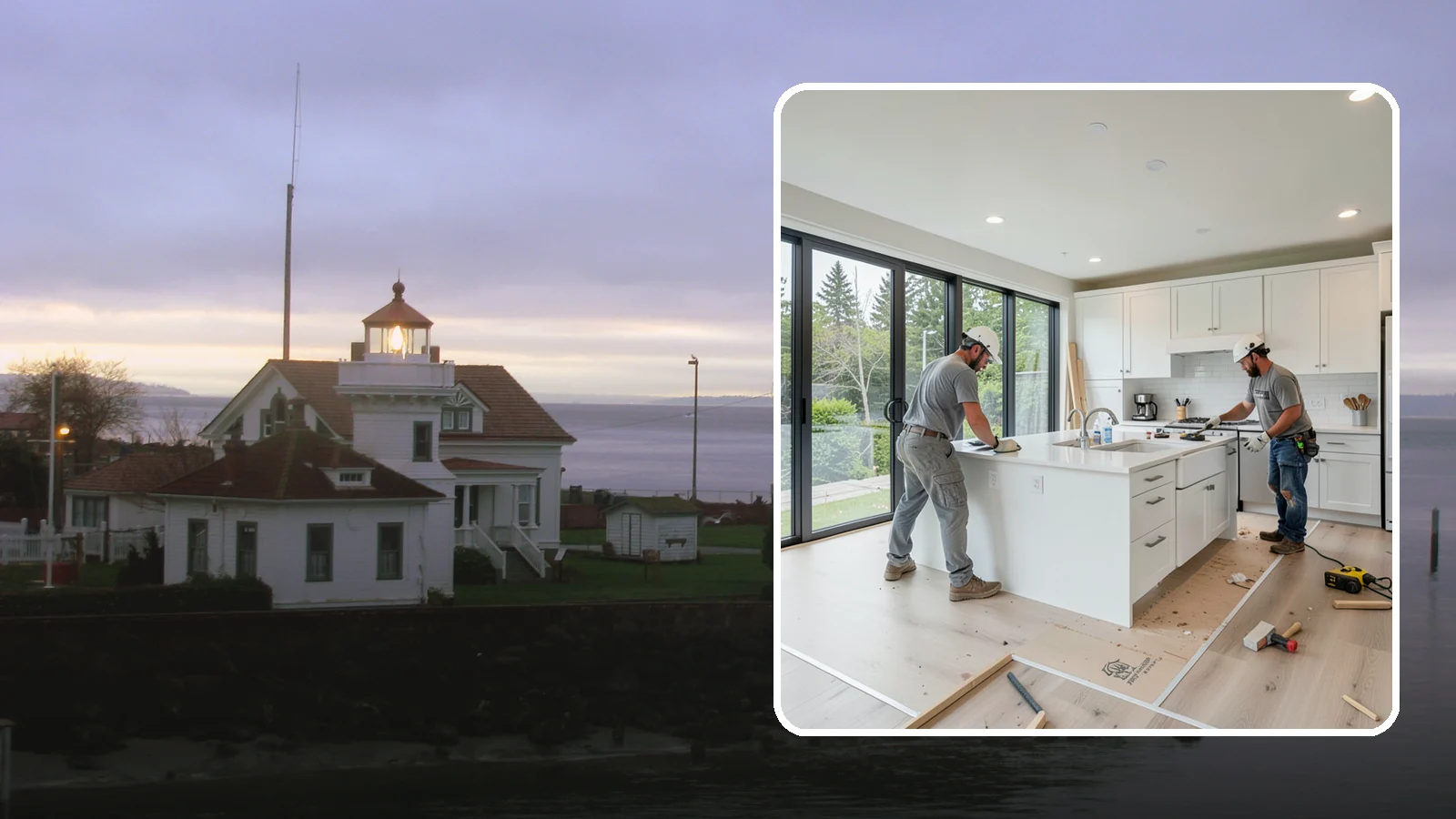 Whole House Remodel in Mukilteo, Snohomish County, WA - A top-to-bottom whole house remodel that reimagines your entire Western Washington home in one coordinated project.