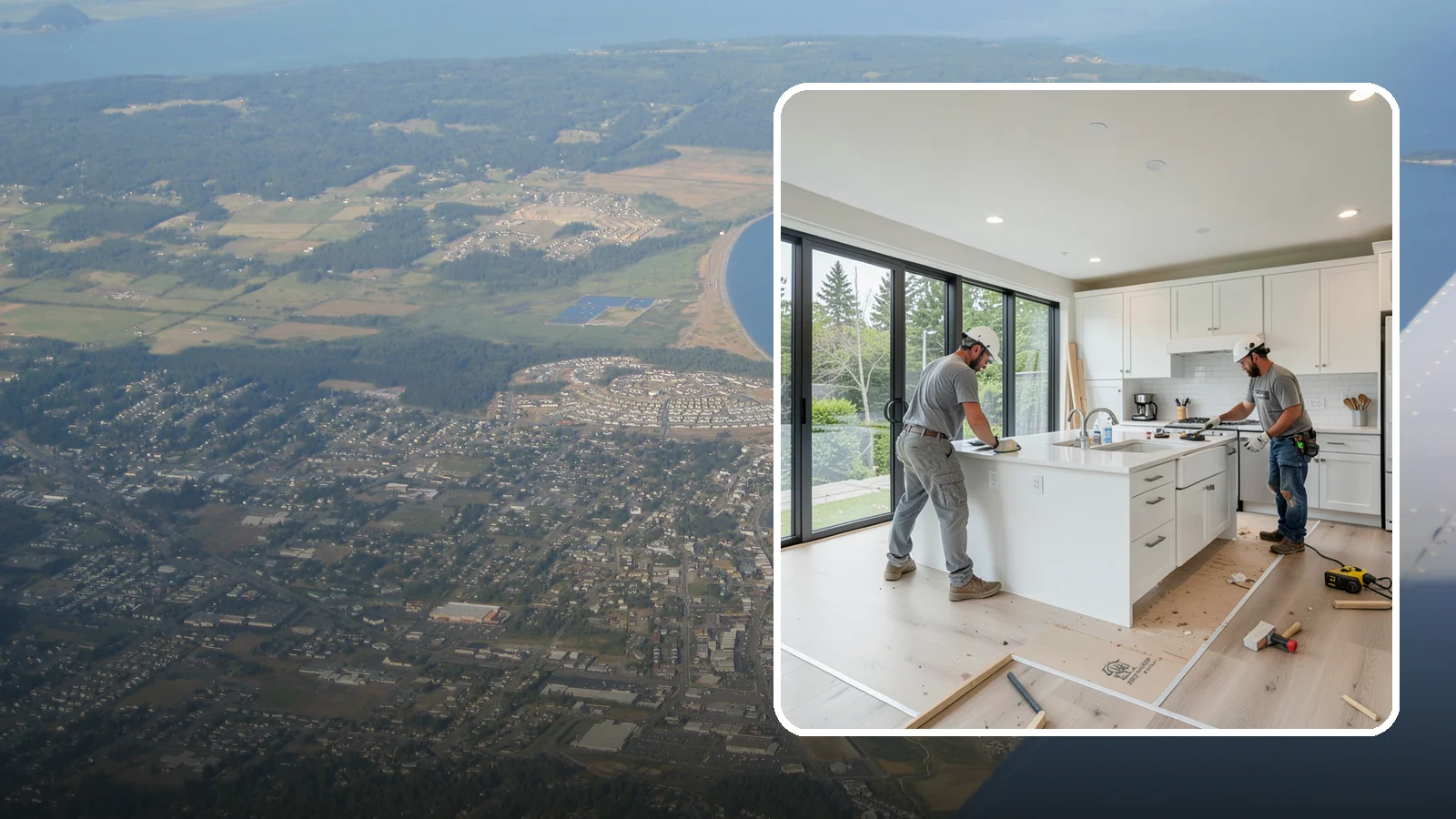 Whole House Remodel in Oak Harbor, Island County, WA - A top-to-bottom whole house remodel that reimagines your entire Western Washington home in one coordinated project.
