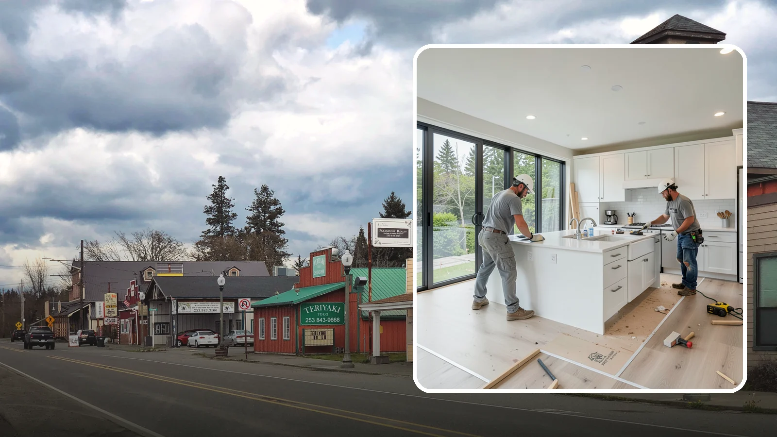 Whole House Remodel in Roy, Pierce County, WA - A top-to-bottom whole house remodel that reimagines your entire Western Washington home in one coordinated project.
