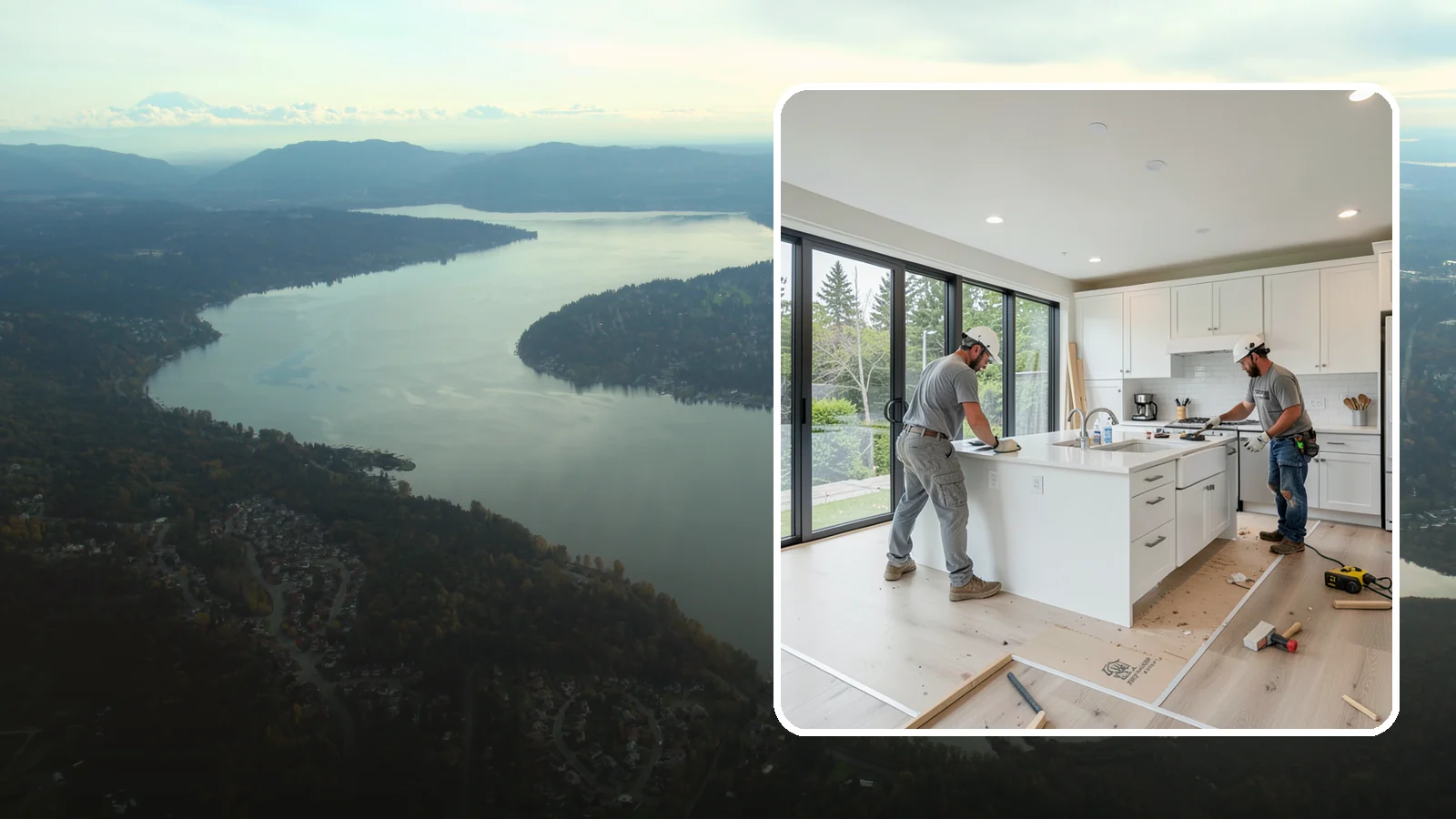 Whole House Remodel in Sammamish, King County, WA - A top-to-bottom whole house remodel that reimagines your entire Western Washington home in one coordinated project.