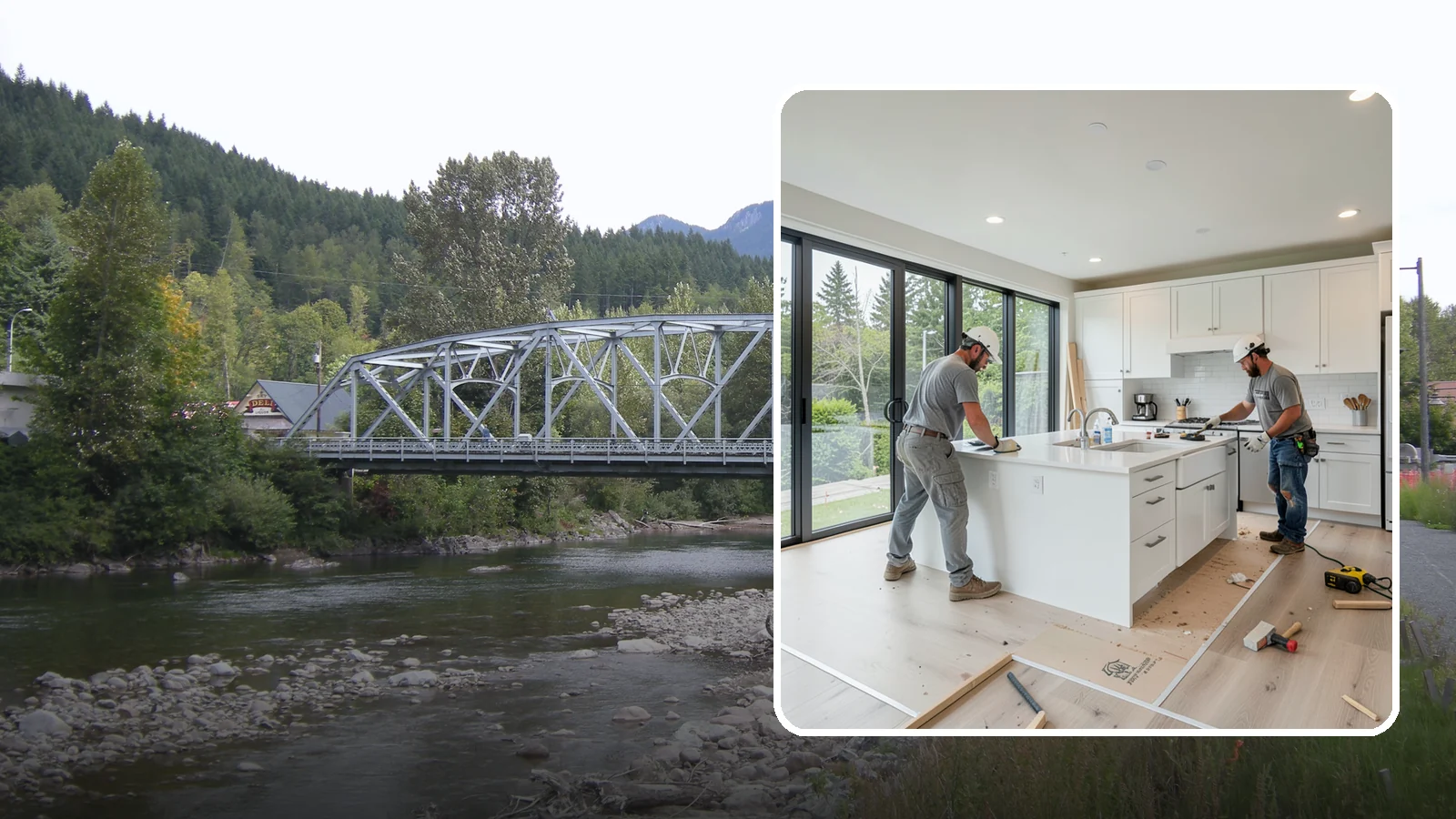 Whole House Remodel in Skykomish, King County, WA - A top-to-bottom whole house remodel that reimagines your entire Western Washington home in one coordinated project.