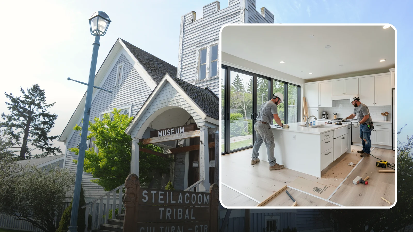 Whole House Remodel in Steilacoom, Pierce County, WA - A top-to-bottom whole house remodel that reimagines your entire Western Washington home in one coordinated project.
