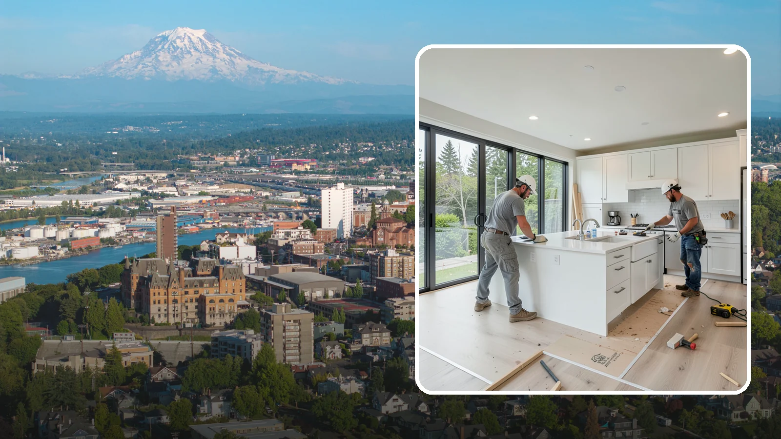 Whole House Remodel in Tacoma, Pierce County, WA - A top-to-bottom whole house remodel that reimagines your entire Western Washington home in one coordinated project.