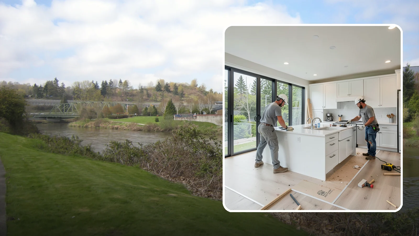 Whole House Remodel in Tukwila, King County, WA - A top-to-bottom whole house remodel that reimagines your entire Western Washington home in one coordinated project.