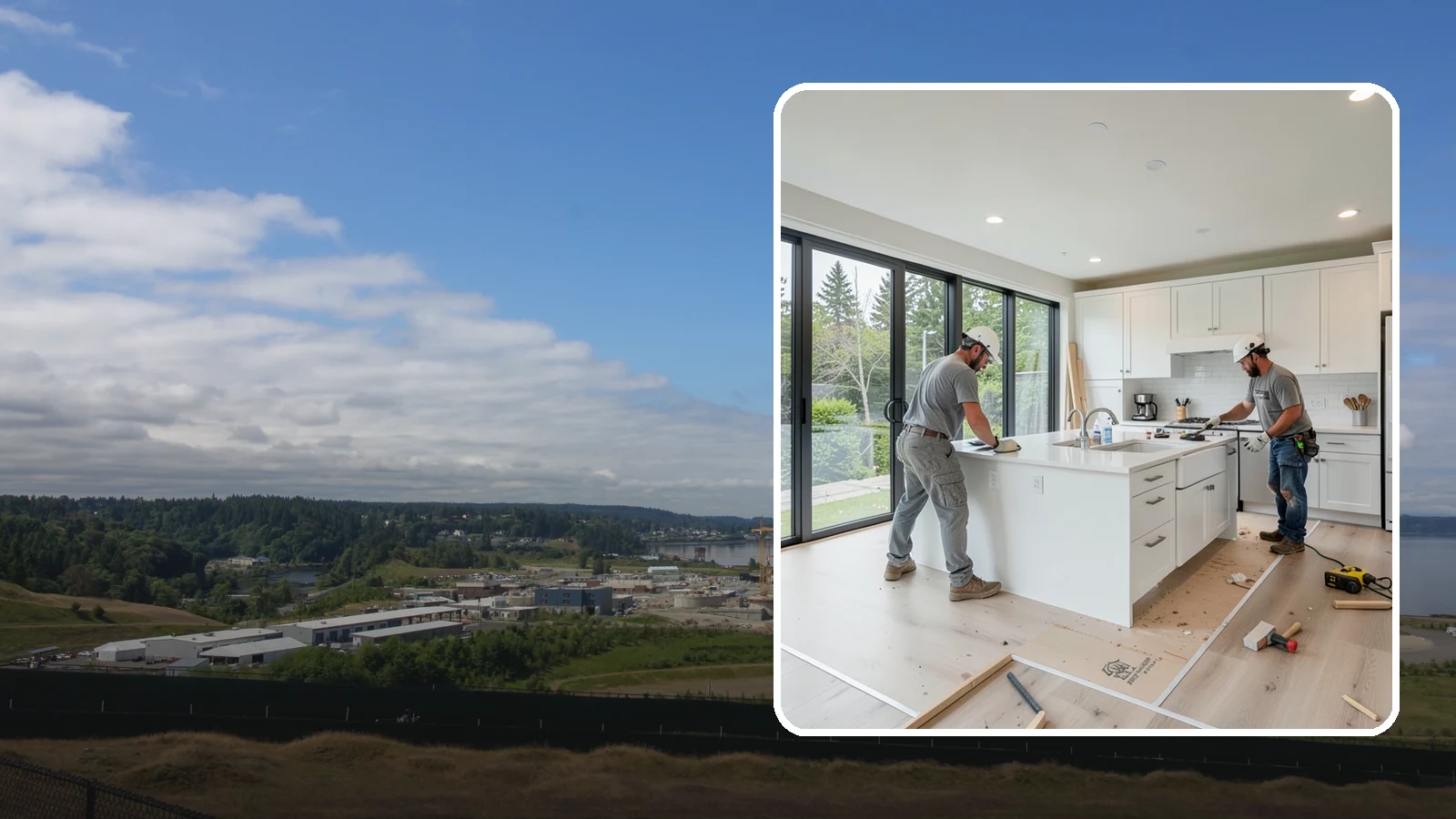 Whole House Remodel in University Place, Pierce County, WA - A top-to-bottom whole house remodel that reimagines your entire Western Washington home in one coordinated project.