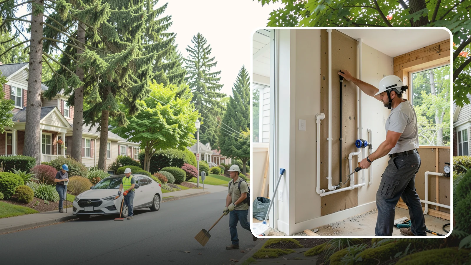 Whole-House Repipe in Beaux Arts Village, King County, WA - We replace all the aging or failing water supply lines throughout your home with modern, corrosion-resistant piping.