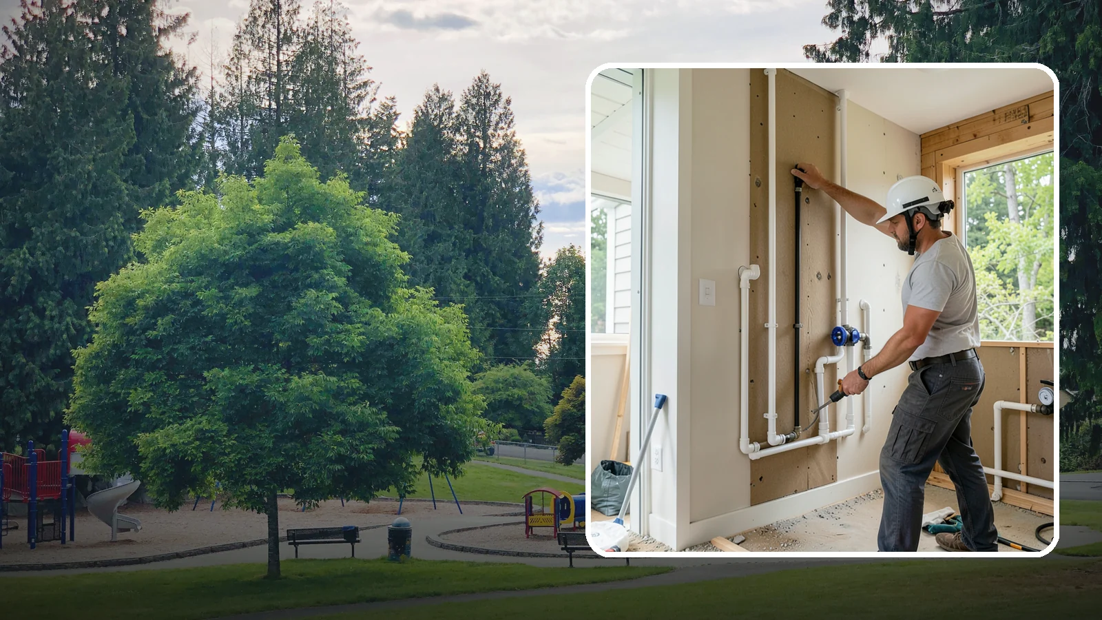 Whole-House Repipe in Bonney Lake, Pierce County, WA - We replace all the aging or failing water supply lines throughout your home with modern, corrosion-resistant piping.