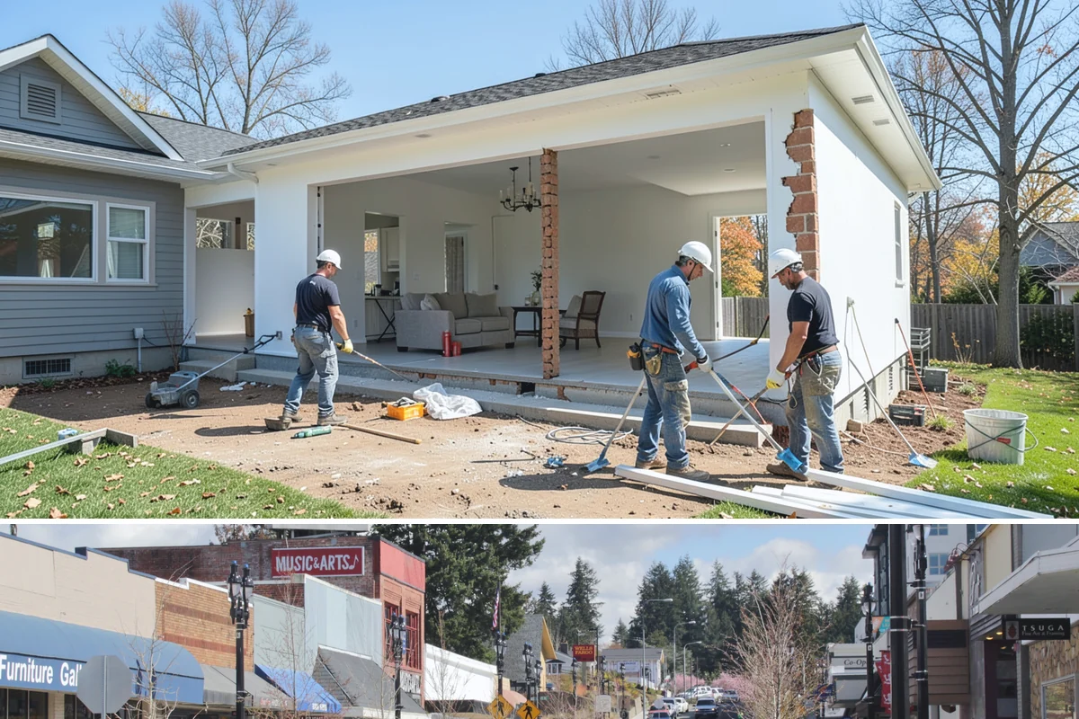 Whole-House Repipe in Bothell, King County, WA - This interior work can be completed any time of year, making the wet PNW winter a practical season to schedule it.