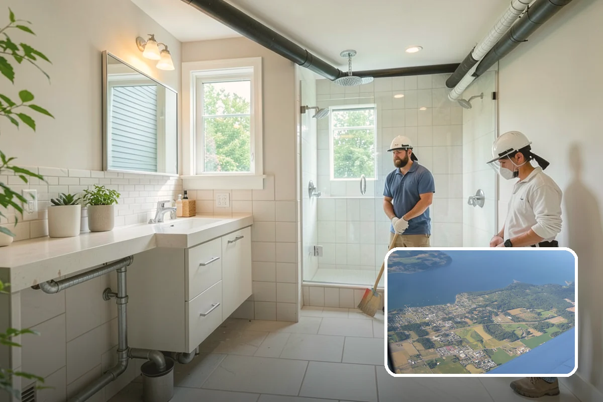 Whole-House Repipe in Coupeville, Island County, WA - Eliminates recurring pinhole leaks and the water damage they cause