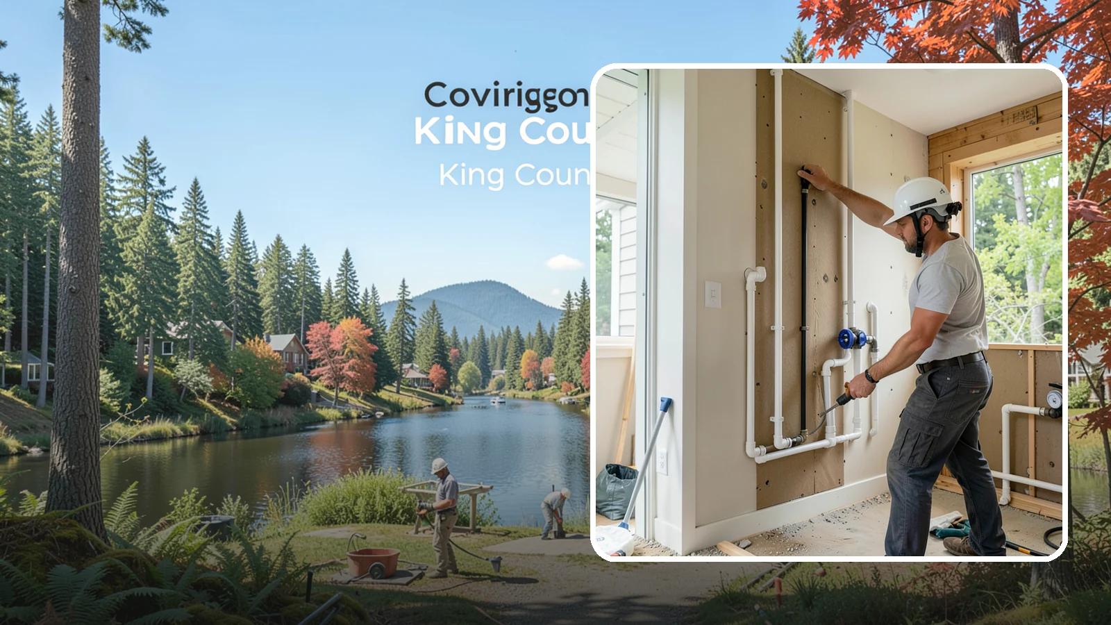 Whole-House Repipe in Covington, King County, WA - We replace all the aging or failing water supply lines throughout your home with modern, corrosion-resistant piping.